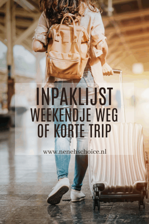 inpaklijst weekend weg huisje-hoofdfoto